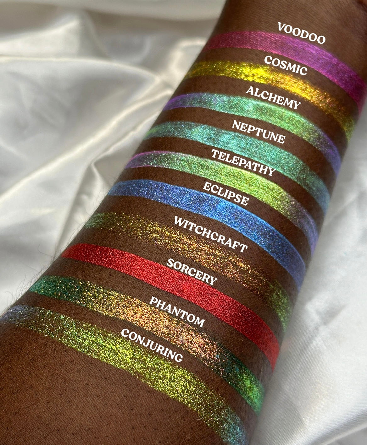 Conjuring Chroma Magic (Orange/Gold) - Liquid Eyeshadow - Glisten Cosmetics