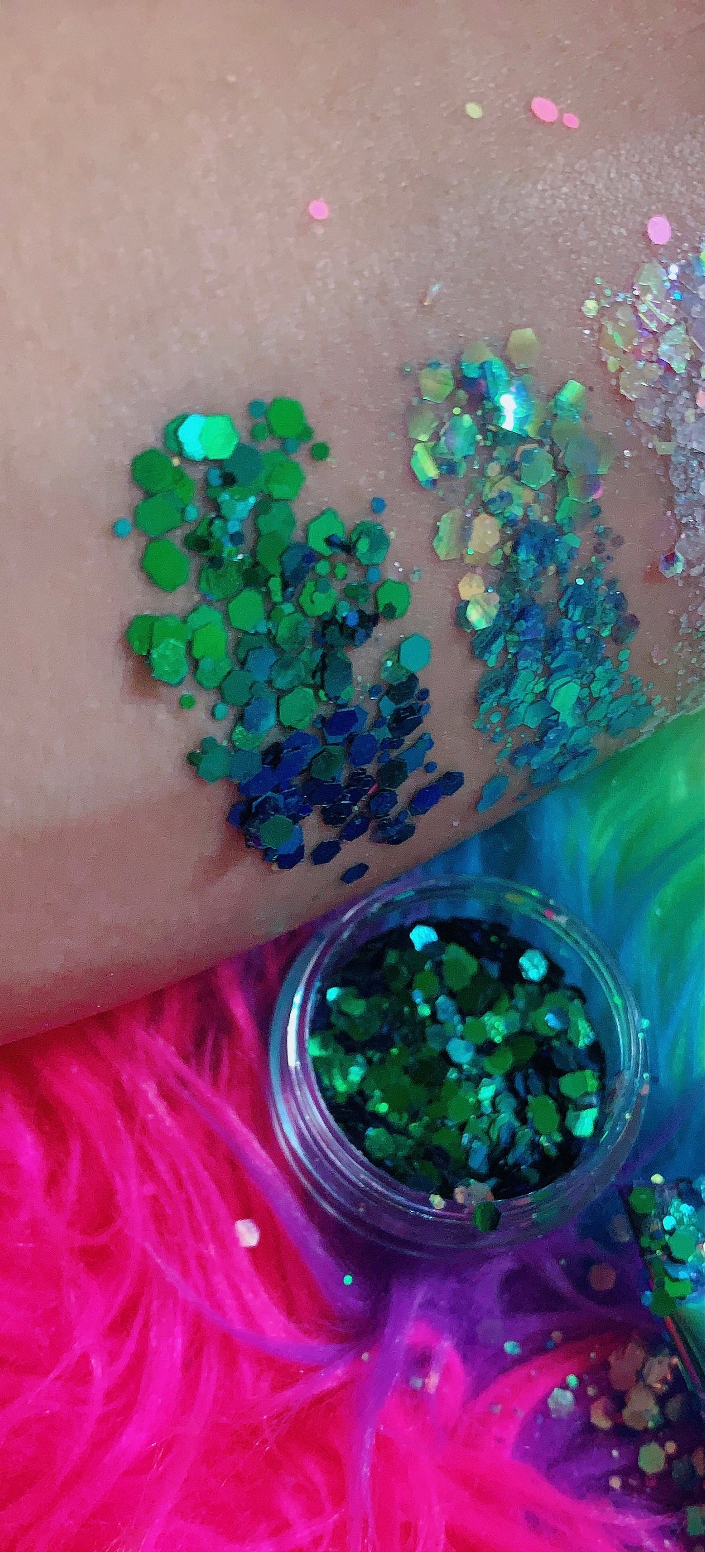 Inked Doll Cosmetics - Dragon Jewels Festival Chunky Glitter