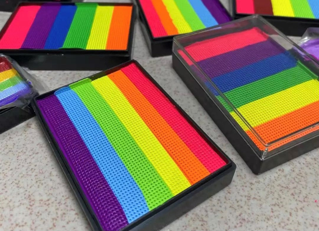 Inked Doll Cosmetics - *UV* NEON AF Pride Striped Wet Liner