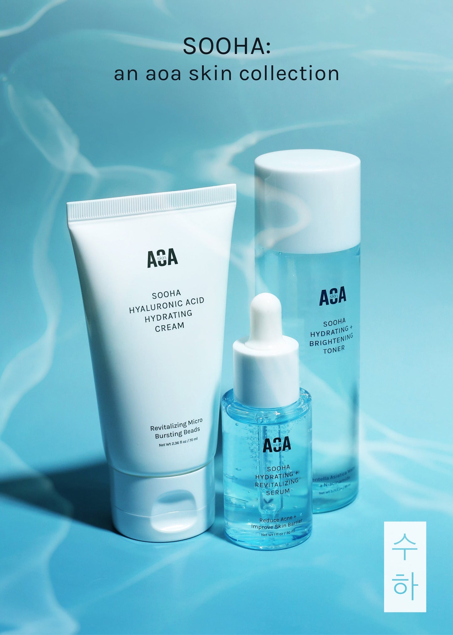 AOA Skin Sooha Hydrating + Brightening Toner 95ml