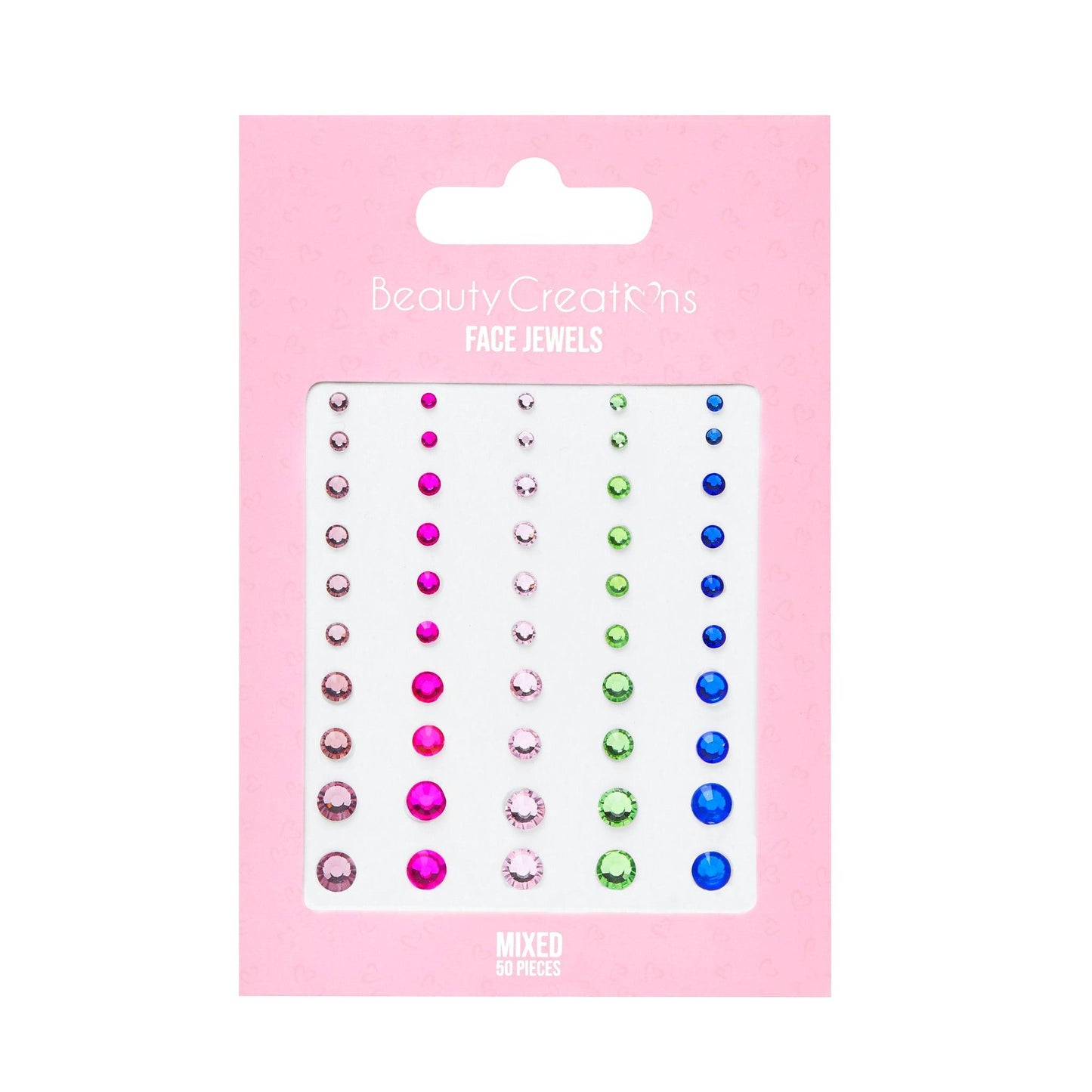 Mixed Color Face Jewels