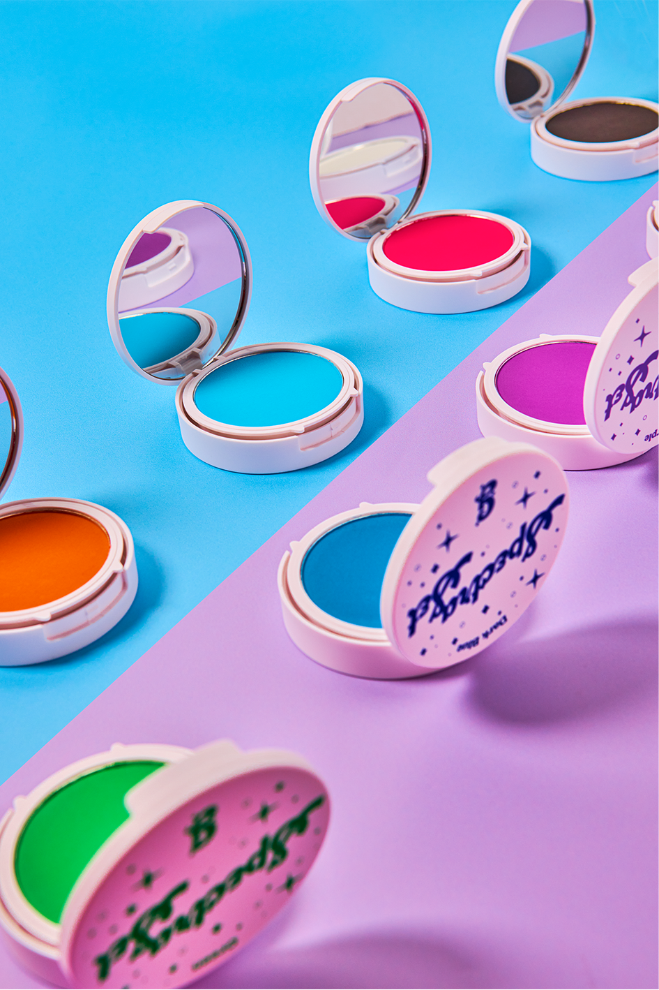 Spectra Set Full Bundle - Colourful Pressed Powder - Glisten Cosmetics