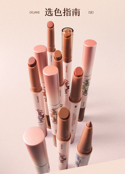 Sober Nude - Matte Duo Lipstick - Cheeryep