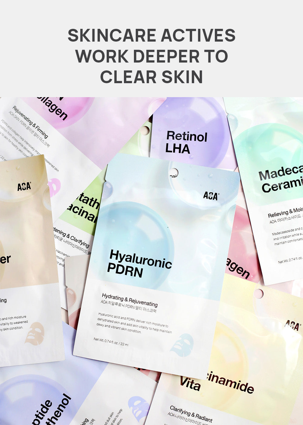 AOA Skin Retinol + LHA Sheet Mask