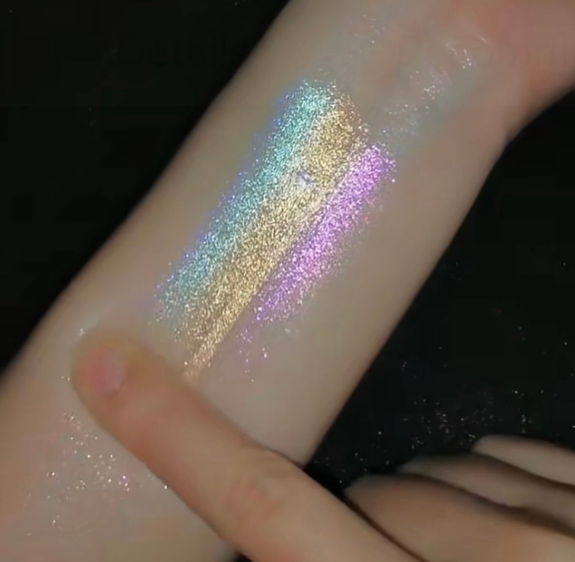 Inked Doll Cosmetics - FROSTED UNICORN “Rainbow Highlighter”