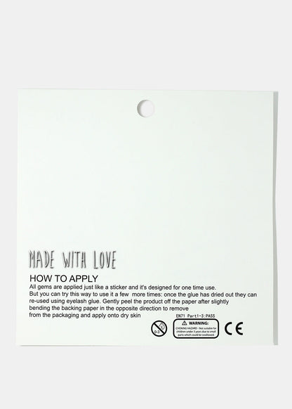 Adhesive Face Jewels