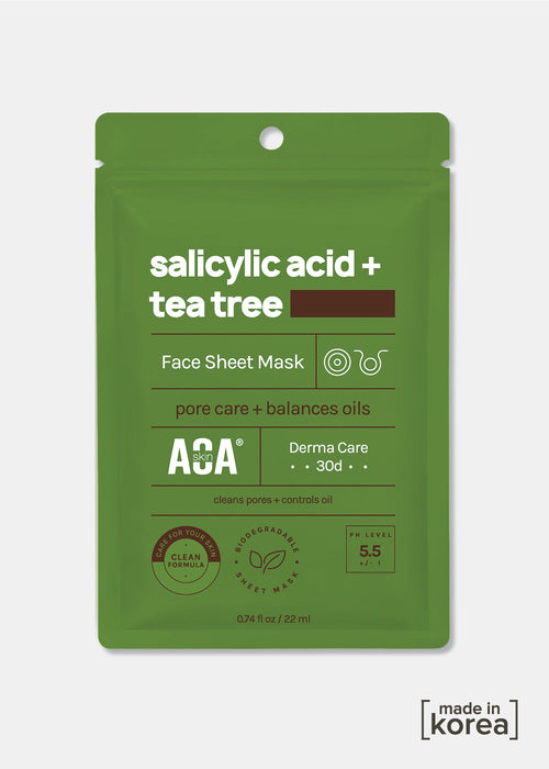 AOA Skin Salicylic Acid + Tea Tree Sheet Mask