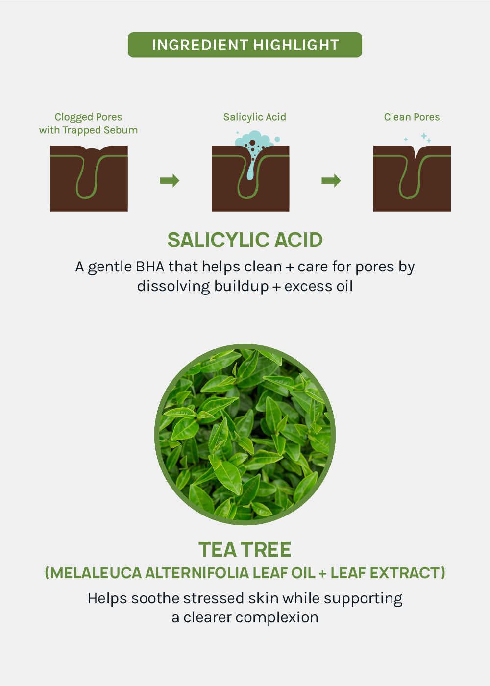 AOA Skin Salicylic Acid + Tea Tree Sheet Mask