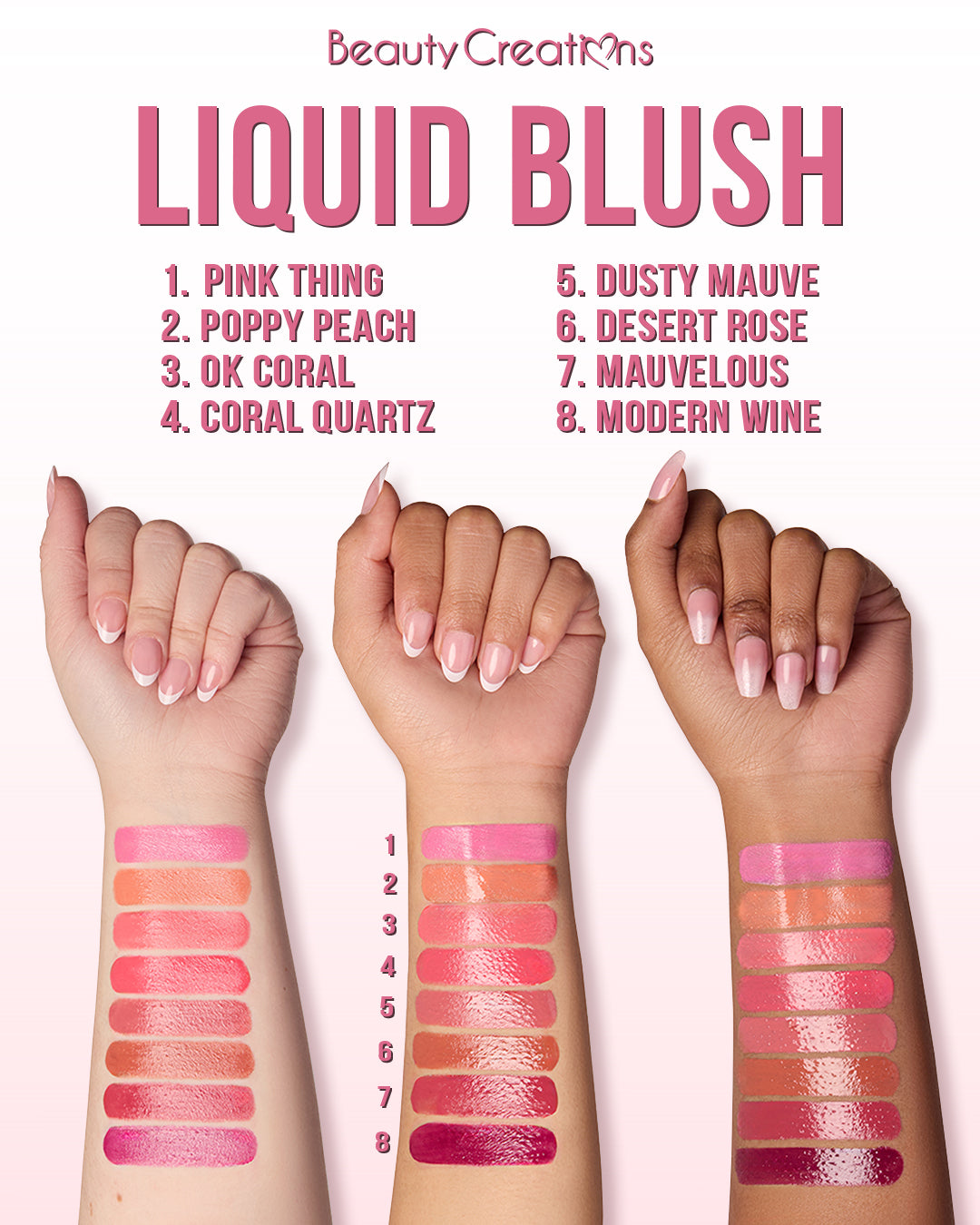 Liquid Blush Collection Set