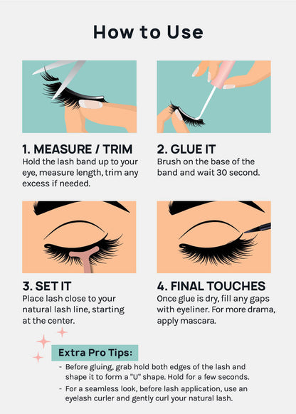 A+ Glam 3D Faux Mink Lashes - Shanghai