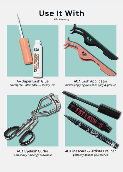 A+ Glam 3D Faux Mink Lashes - Dallas