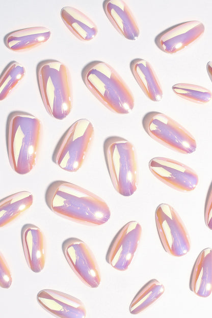 Bonmuz - Sunlit Sugar Pop | Soft & Durable Press-On Nails