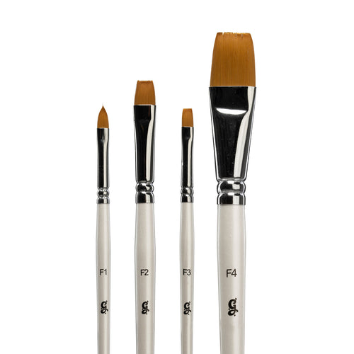 Flat Brush Set - Glisten Cosmetics