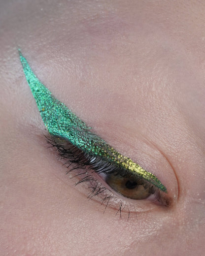 Medusa Chroma Flik (Green/Gold/Blue) - Liquid Liner - Glisten Cosmetics