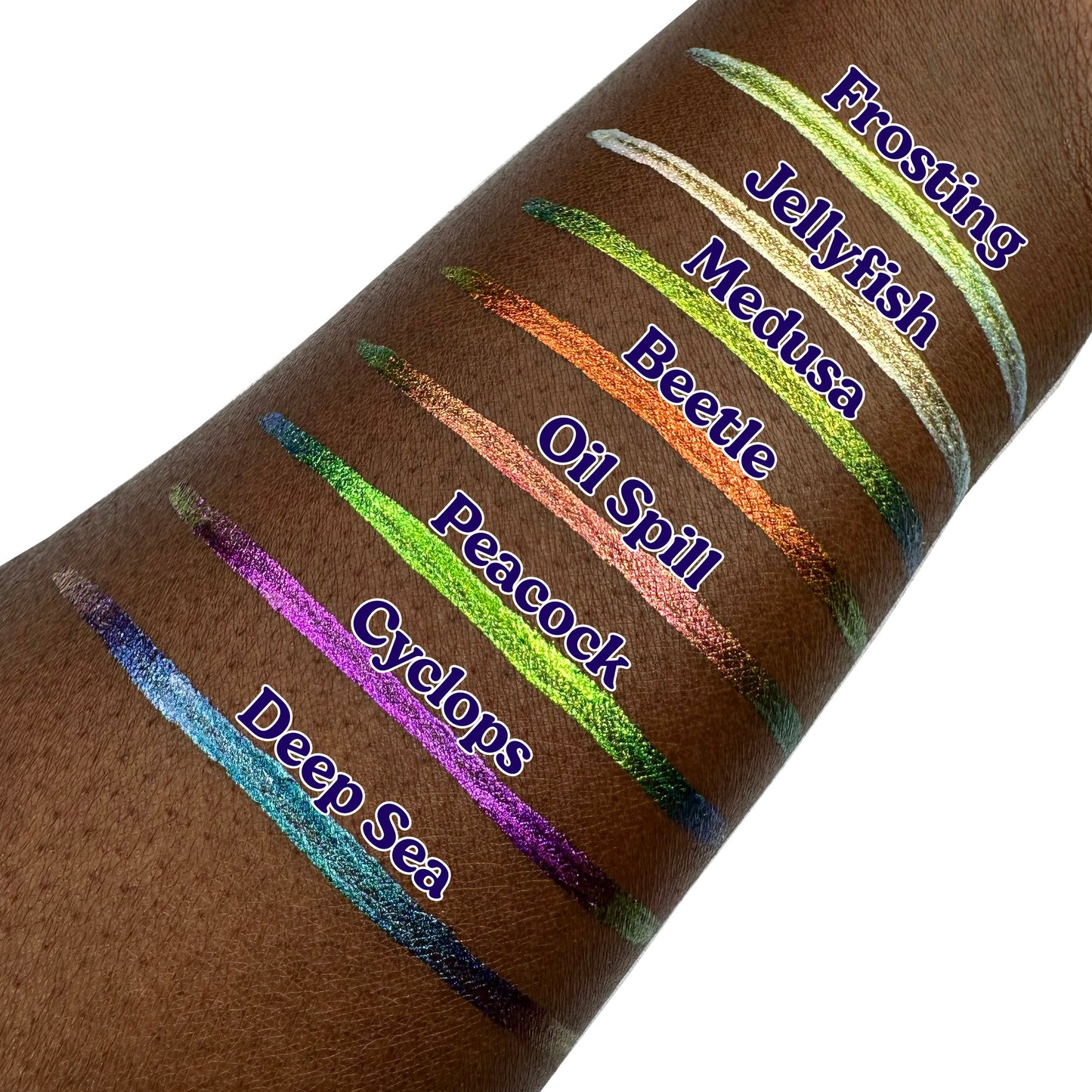 Cyclops Chroma Flik (Purple/Green) - Liquid Liner - Glisten Cosmetics