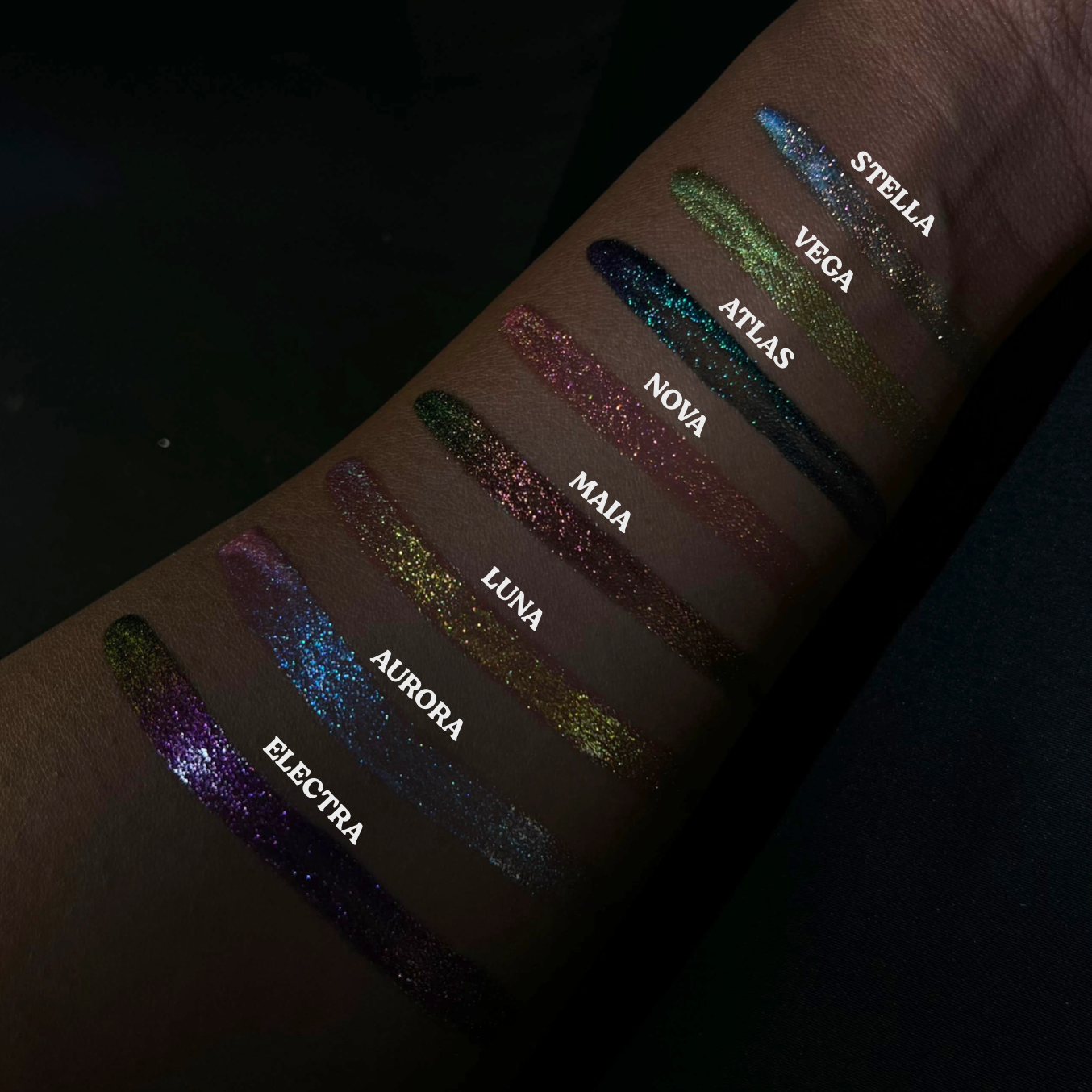 Atlas Chroma Gloss (Blue/Purple) - Multichrome Lip Gloss - Glisten Cosmetics