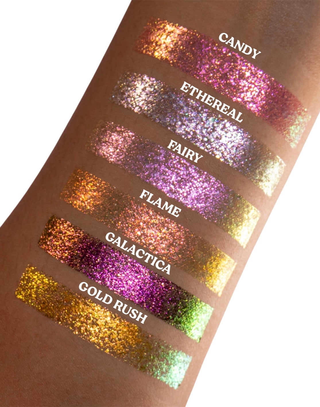 Snow Chroma Flakes (White) - Duochrome Pigment - Glisten Cosmetics