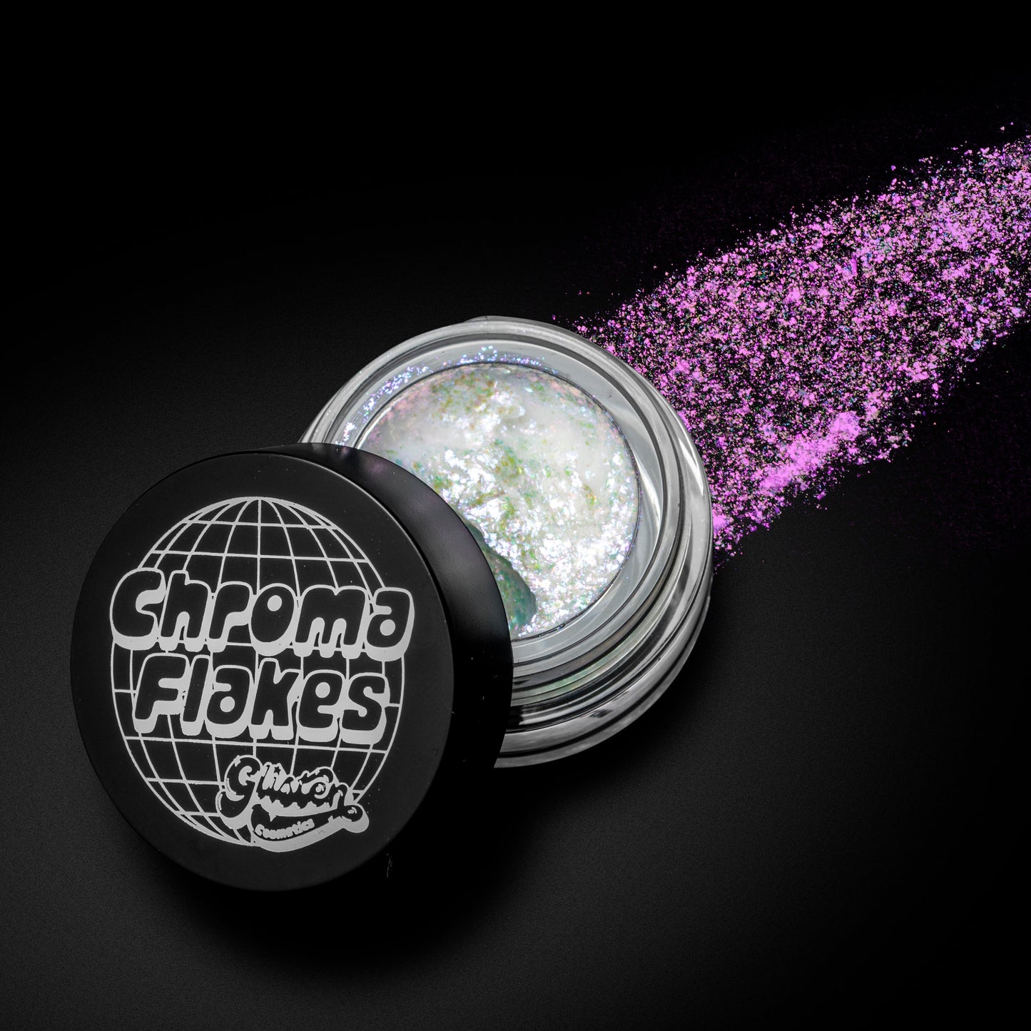Snow Chroma Flakes (White) - Duochrome Pigment - Glisten Cosmetics