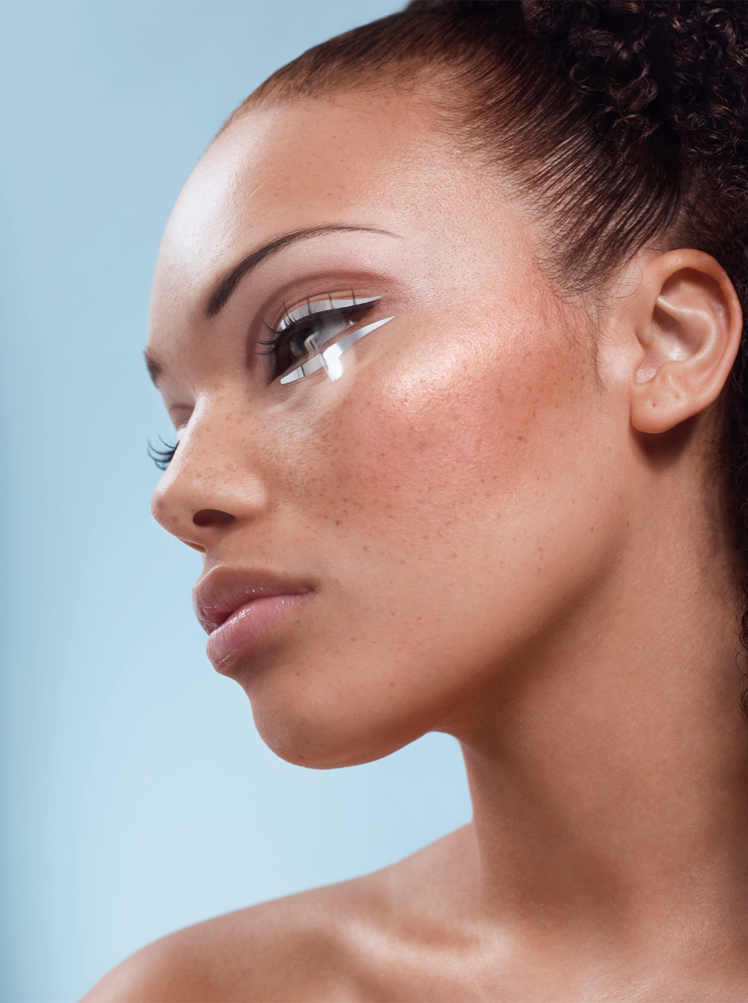 Chrome Liners - Chrome Makeup Stickers - Face Lace x Glisten Cosmetics