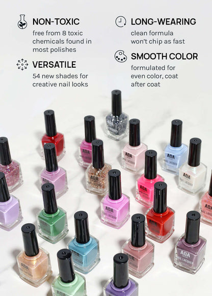 AOA Nail Lacquer – Mauves