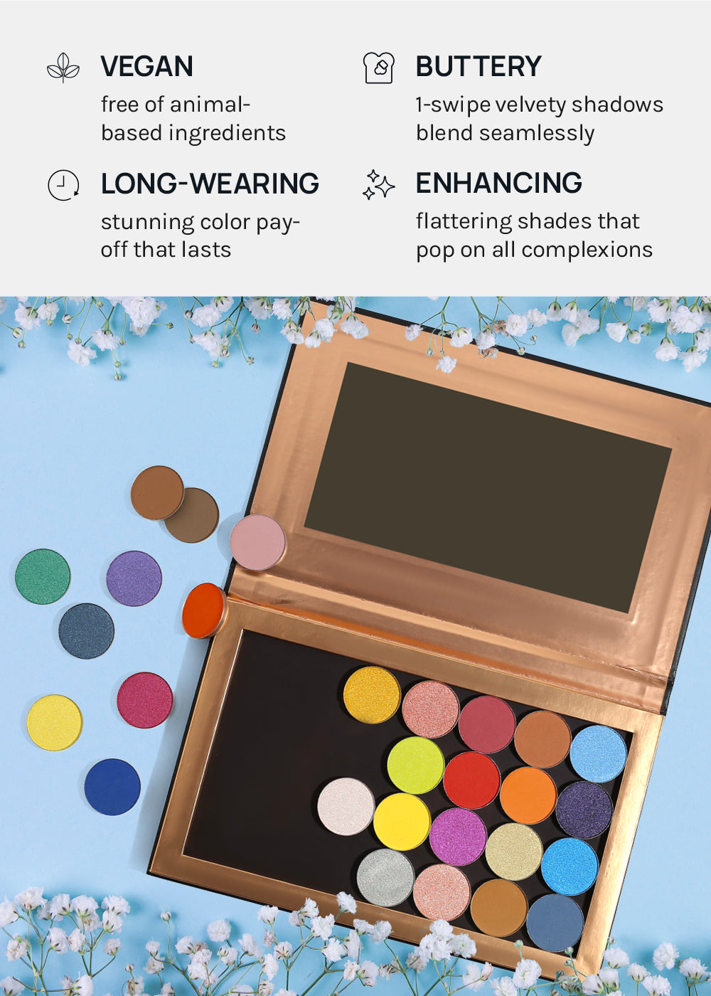 AOA Single Pressed Eyeshadow - Hippie