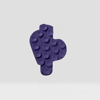 Dark Blue Lip Treatment Silicone Holder