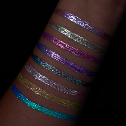 Seabreeze Chroma Flik (Teal/Silver) - Liquid Liner - Glisten Cosmetics