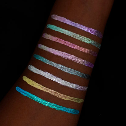 Seabreeze Chroma Flik (Teal/Silver) - Liquid Liner - Glisten Cosmetics