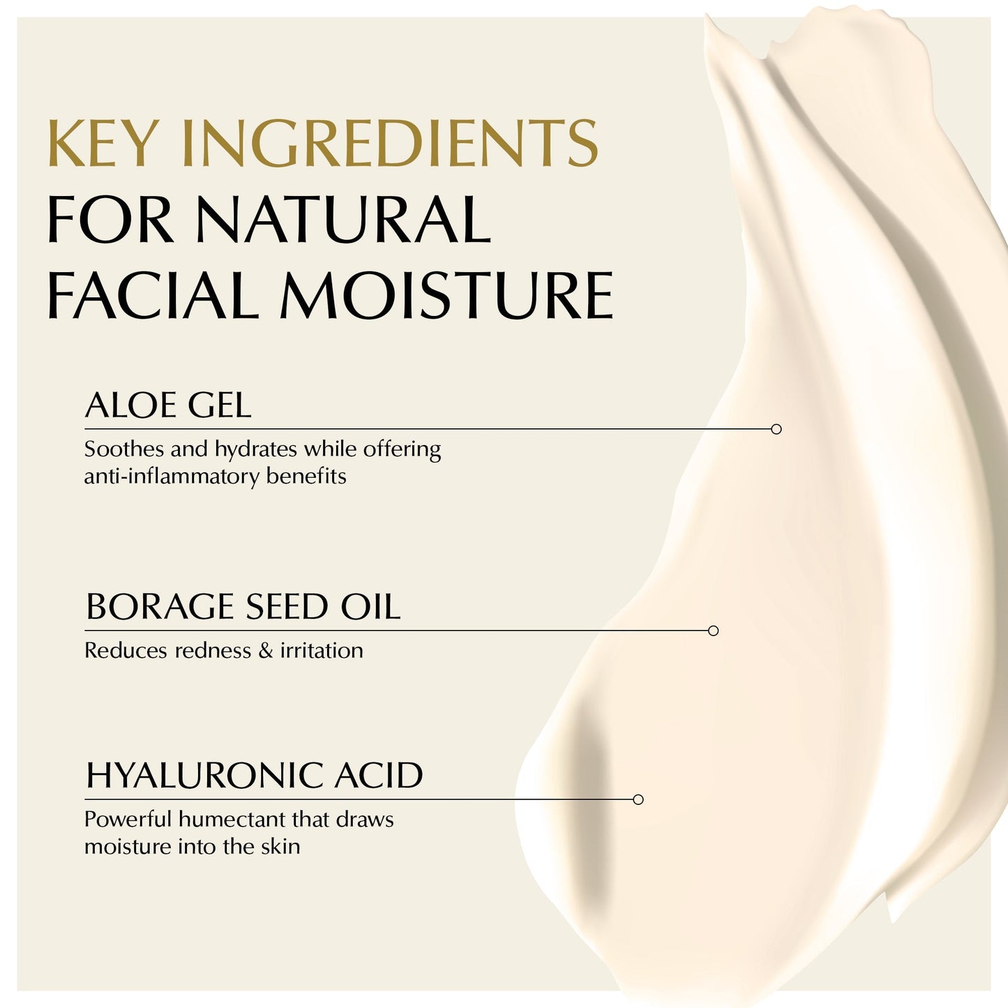 EpiLynx - Face Moisturizer for Sensitive and Dry Skin - Lightweight
