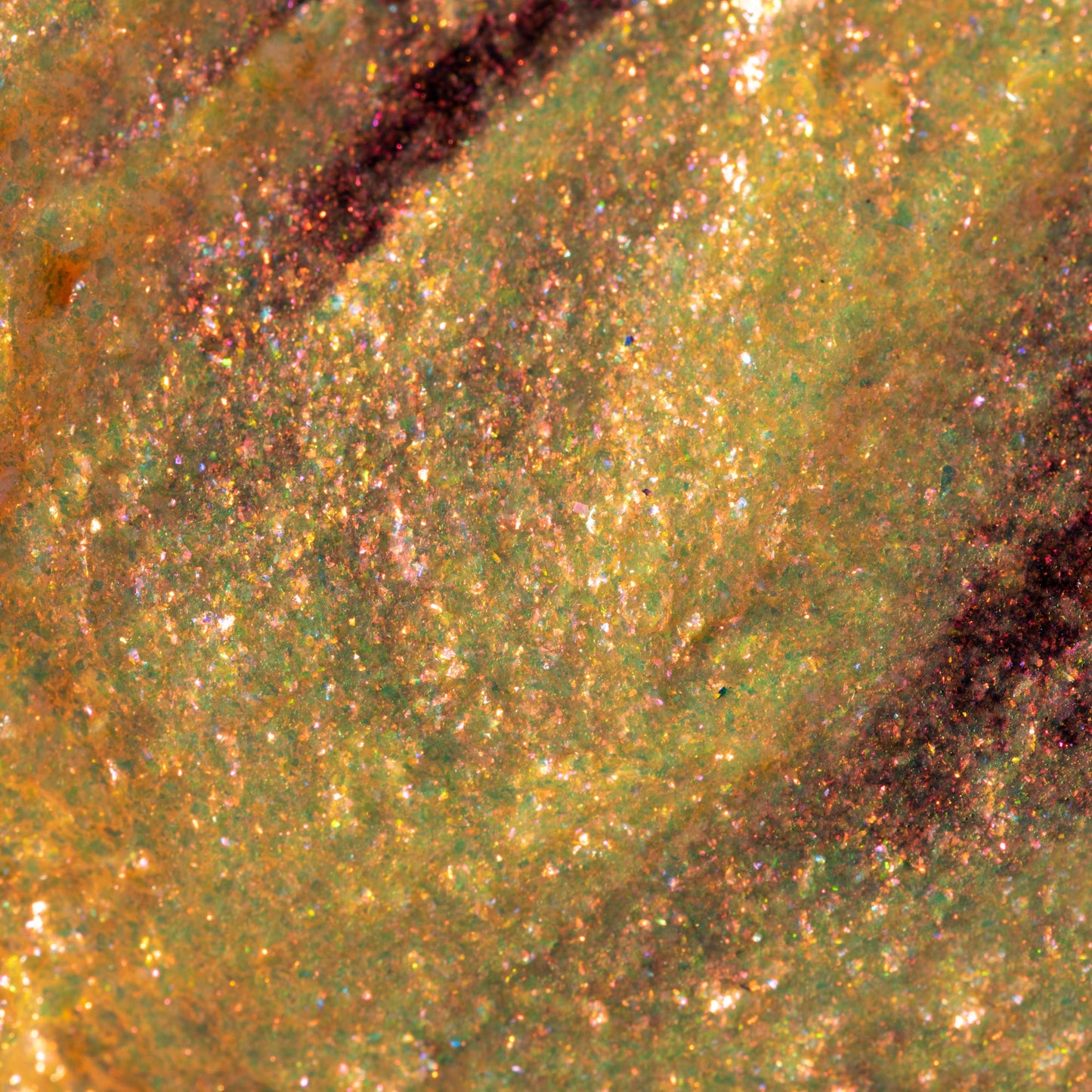 Flame Chroma Flakes (Orange) - Duochrome Pigment - Glisten Cosmetics