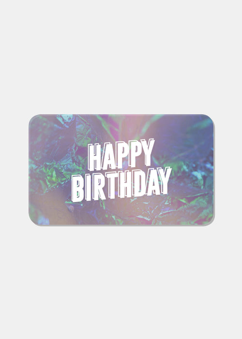 Birthday Gift Card