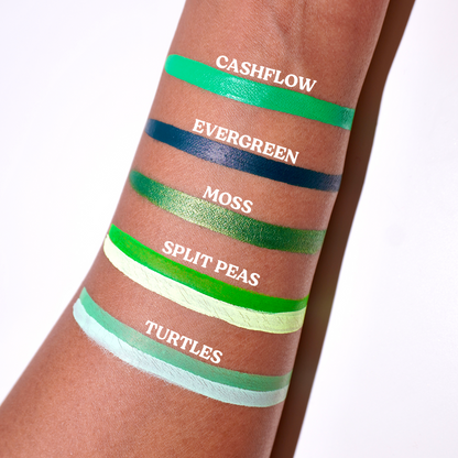 Turtles (Green) Split Liner - Eyeliner - Glisten Cosmetics