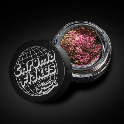 Galactica Chroma Flakes (Multichrome Rainbow)- Duochrome Pigment - Glisten Cosmetics
