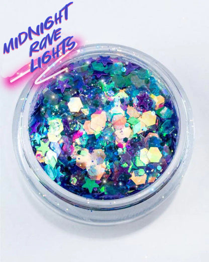 Inked Doll Cosmetics - FRACTAL DOLL Chunky Festival Glamdoll Glitter