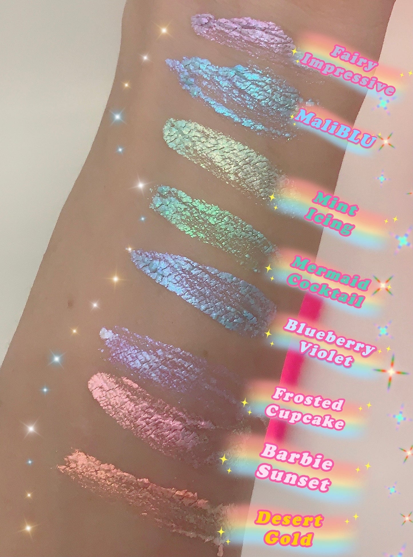 Inked Doll Cosmetics - Liquid Lava PASTEL DUOCHROMES