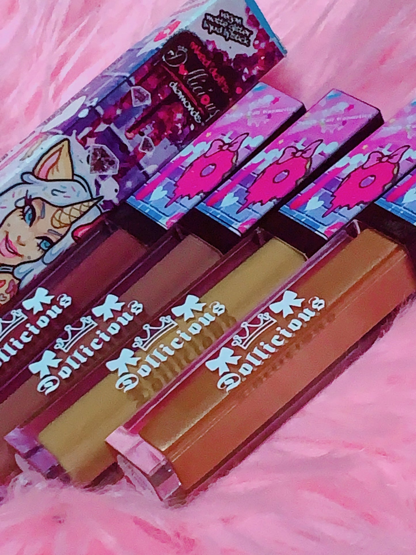 Inked Doll Cosmetics - THE "NUDES/GOLDS!!" DOLLICIOUS MATTE VEGAN LIQUID LIPSTICK