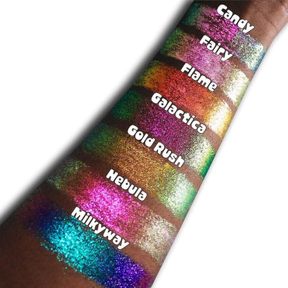 Milkyway Chroma Flakes (Blue/Purple) - Duochrome Pigment - Glisten Cosmetics