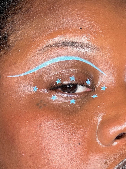 Blue Spectra Pen - Star Stamp Liner - Glisten Cosmetics