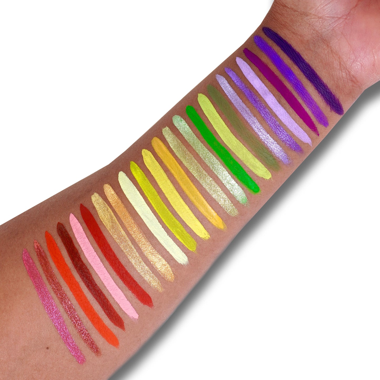 Dipsy Wet Liner Palette (Green) - Glisten Cosmetics X Teletubbies
