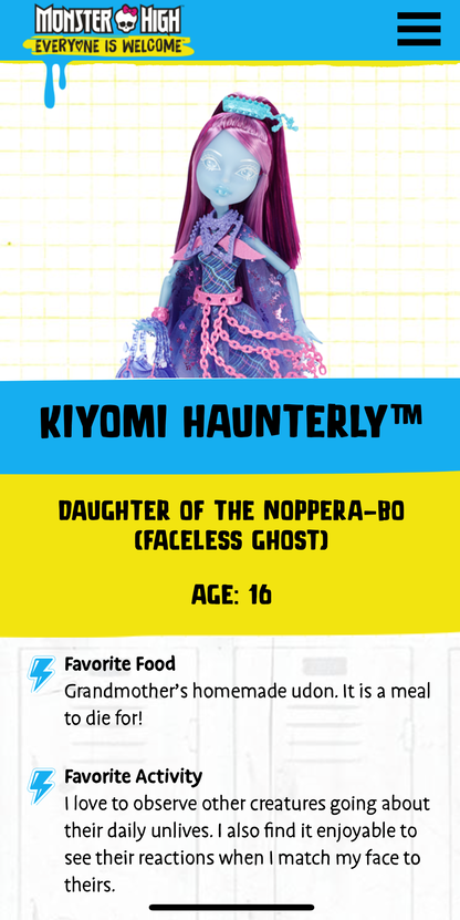 Inked Doll Cosmetics - (HUGE!) Monster Doll KIYOMI HAUNTERLY *UV Neon Pastel* SPLIT LINER/FACE/BODY PAINT