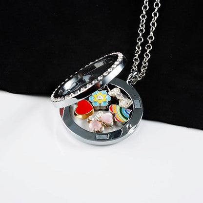 Heart Boxed Chocolate Locket Charm