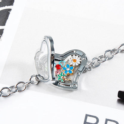 Be Mine Heart Locket Charm