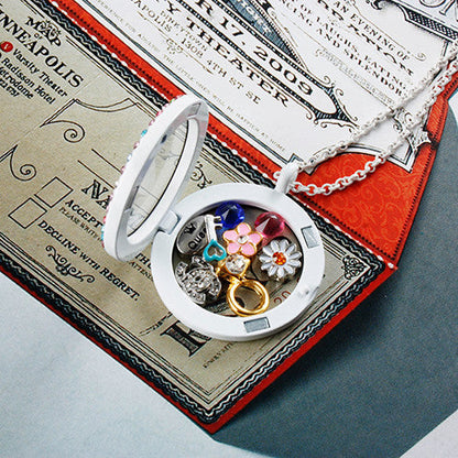 Dad Heart Locket Charm
