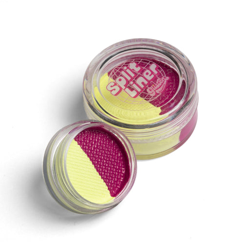 Ripple Split Liner (Pale Yellow & Deep Pink) - Eyeliner - Glisten Cosmetics
