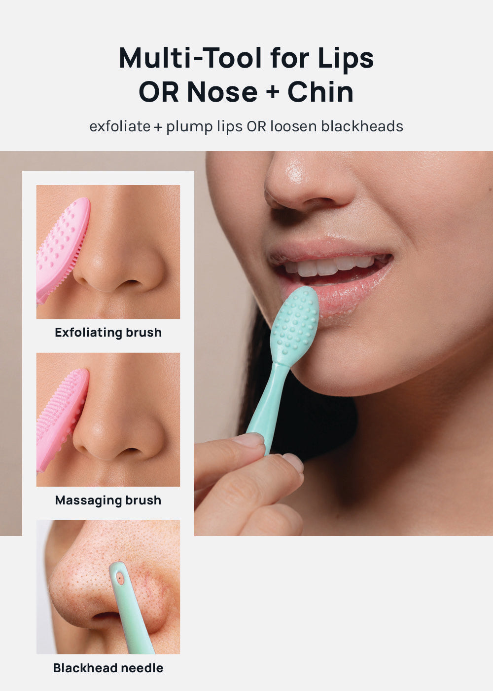 AOA Lip + Blackhead Exfoliator