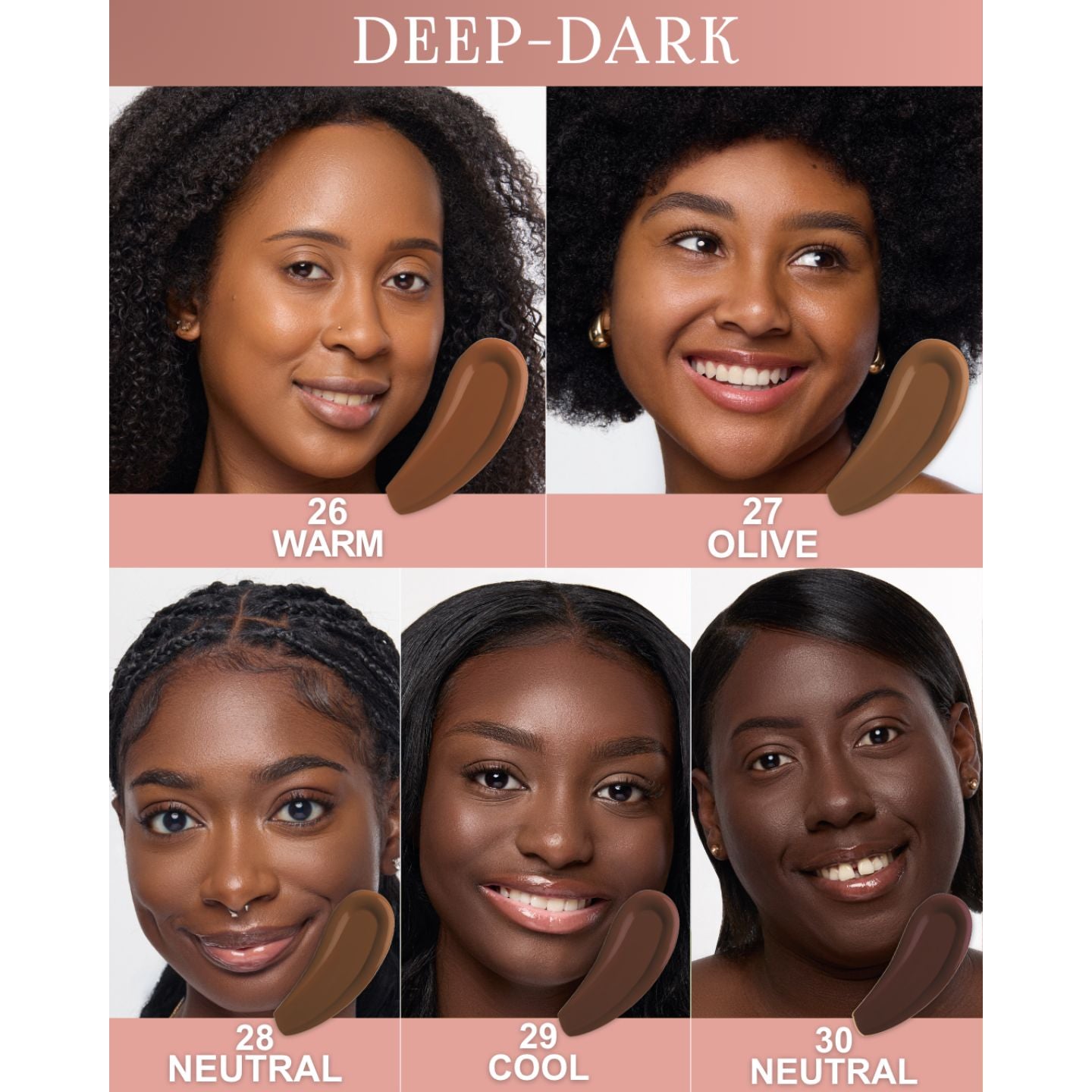 Flawless Stay Matte Foundation Group Samples