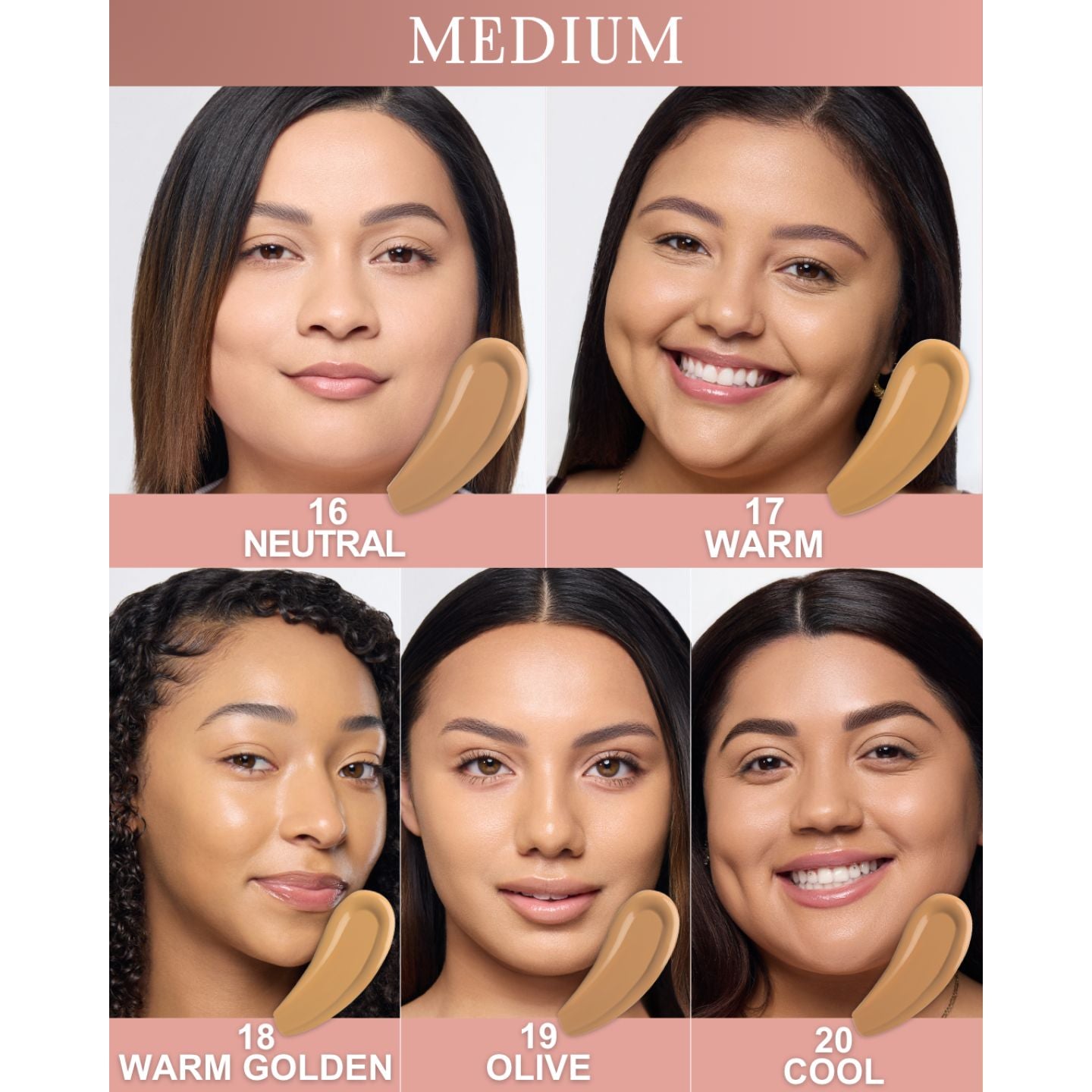Flawless Stay Matte Foundation Group Samples