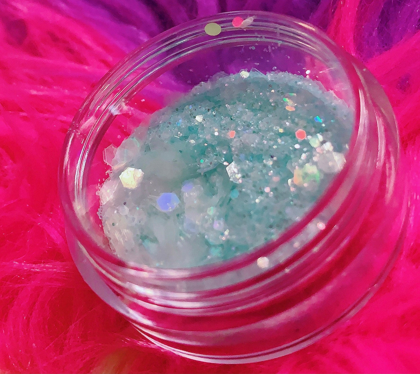 Inked Doll Cosmetics - MINT CRYSTALS Chunky GlamDoll Glitter