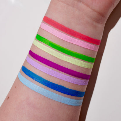 Neon Split 4 Pan Palette - Eyeliner - Glisten Cosmetics