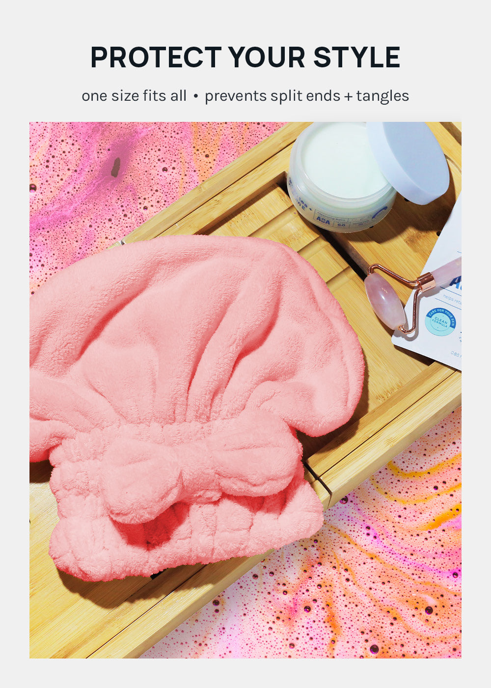 AOA Quick Drying Hair Bonnet